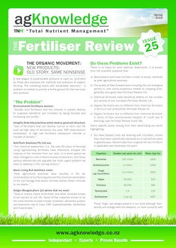 Fertiliser Review Issue 25